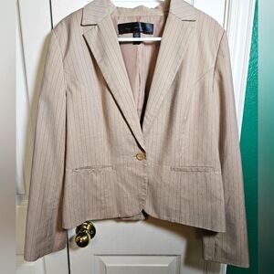 Apostrophe Pin Stripes Vintage Blazer